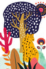 Safari Poster Kunstdruck - Illustration, KUNST-ONLINE Wandbild