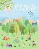 Spring Poster Kunstdruck - Illustration, KUNST-ONLINE Wandbild