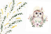 Sweet owl Poster Kunstdruck - Kunst für Kinder, KUNST-ONLINE Wandbild