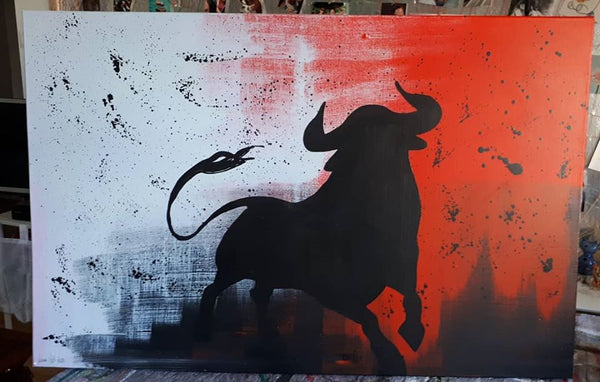 Manuela Amon - Torero Poster Kunstdruck - Manuela Amon, Wien, Österreich Wandbild