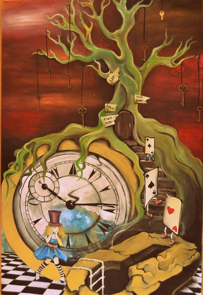 Anja Kraus - Verlorene Zeit Poster Kunstdruck - Anja Kraus, Aschach, Deutschland Wandbild
