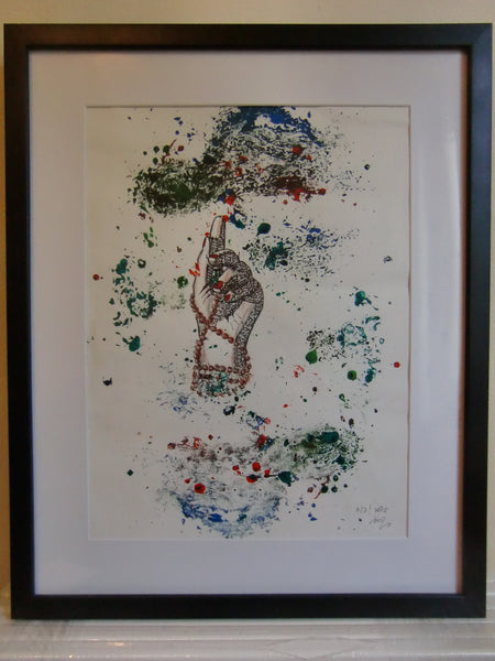 Kathup Tsering - Beautiful Hand Poster Kunstdruck - Kathup Tsering, Wien, Österreich Wandbild